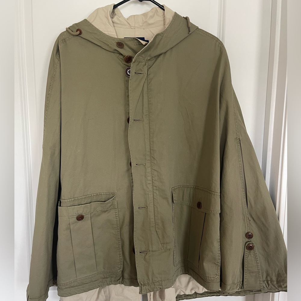 Like new! RL Denim and Supply rain poncho! Discontinued! Rare!